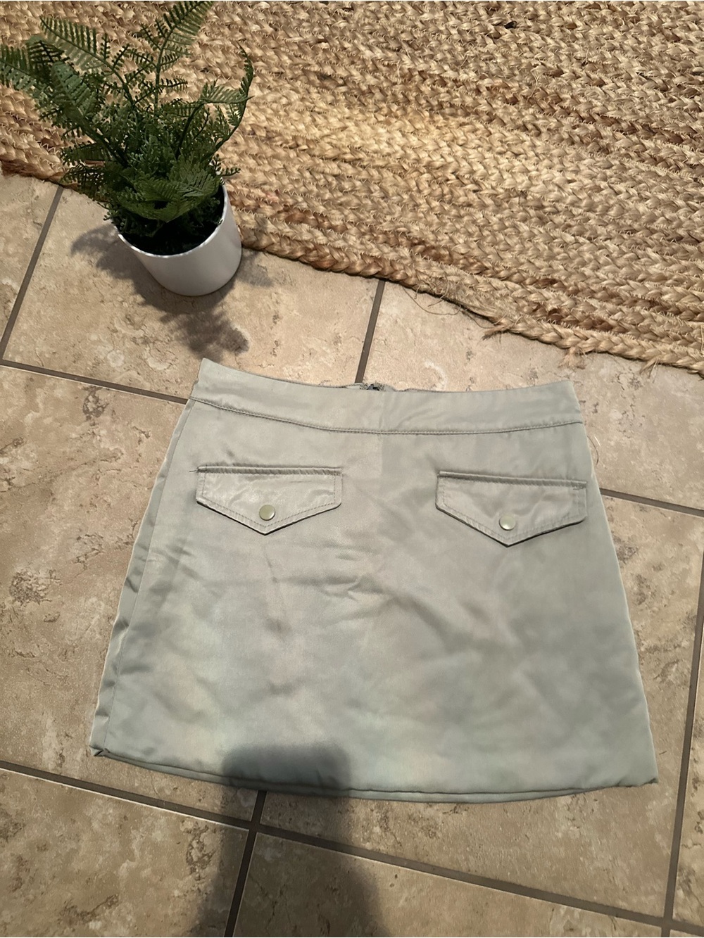 PUFFER MINI SKIRT
